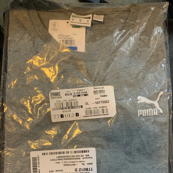 Puma Logo T-Shirt - Picture 1 of 3